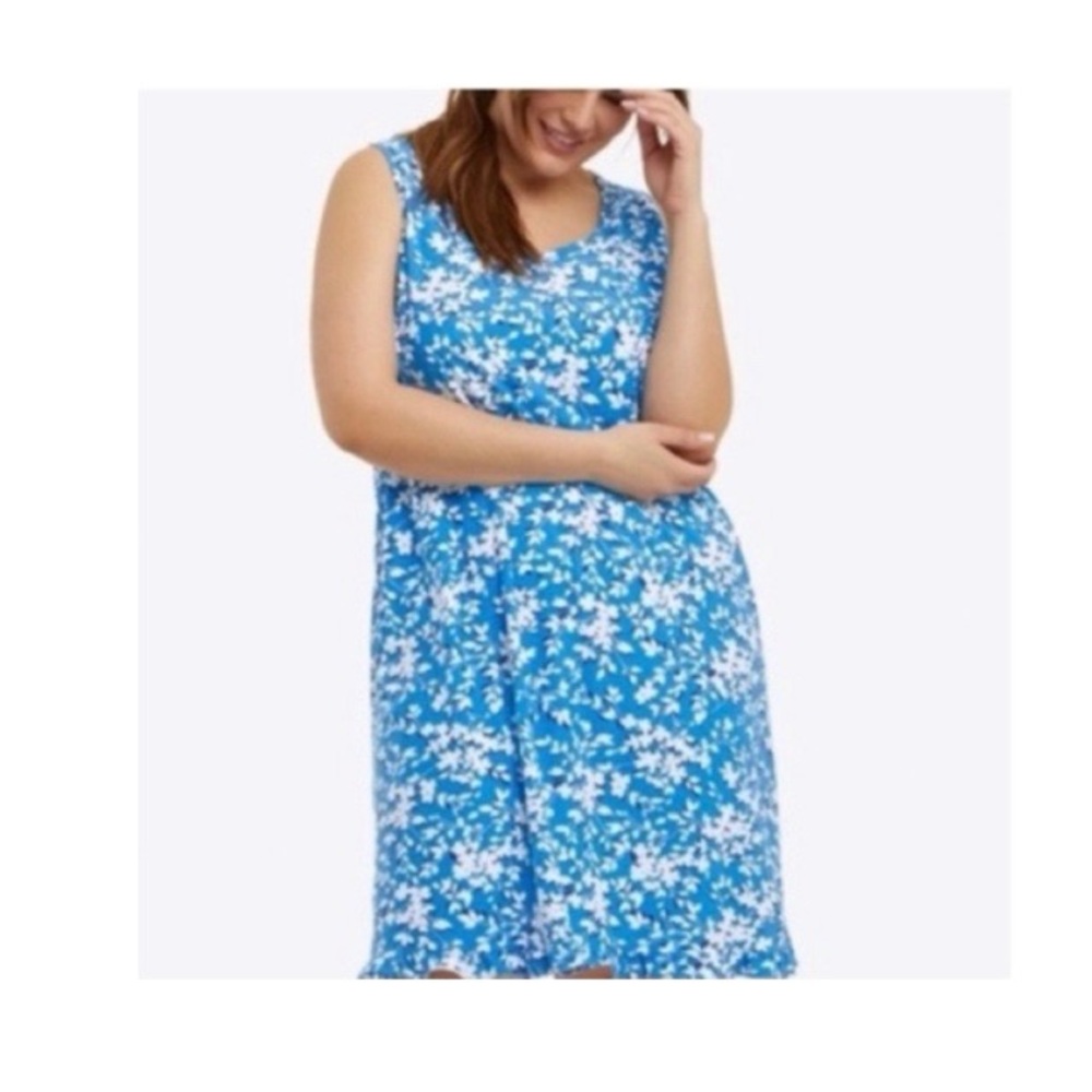 Draper James Ruffle Floral‎ Nightgown